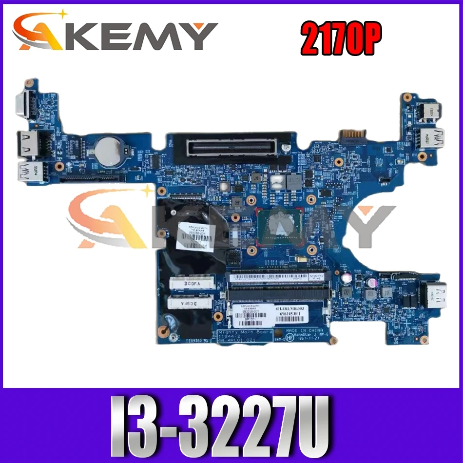 719558-501 719558-001 For HP Elitebook 2170P I3-3227U Notebook Mainboard 11244-2 SR0XF SLJ8A Laptop motherboard
719558-501 719558-001 For HP Elitebook 2170P I3-3227U Notebook Mainboard 11244-2 SR0XF SLJ8A Laptop motherboard