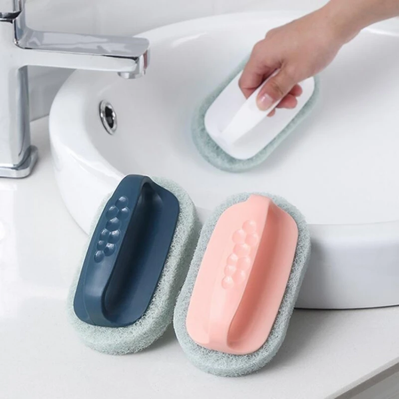 Household Sponge Brush Bathtub Pool Scrub Multifunctional Strong Scouring Dish Wash with Handle Kitchen Pot Wash Brush
Household Sponge Brush Bathtub Pool Scrub Multifunctional Strong Scouring Dish Wash with Handle Kitchen Pot Wash Brush