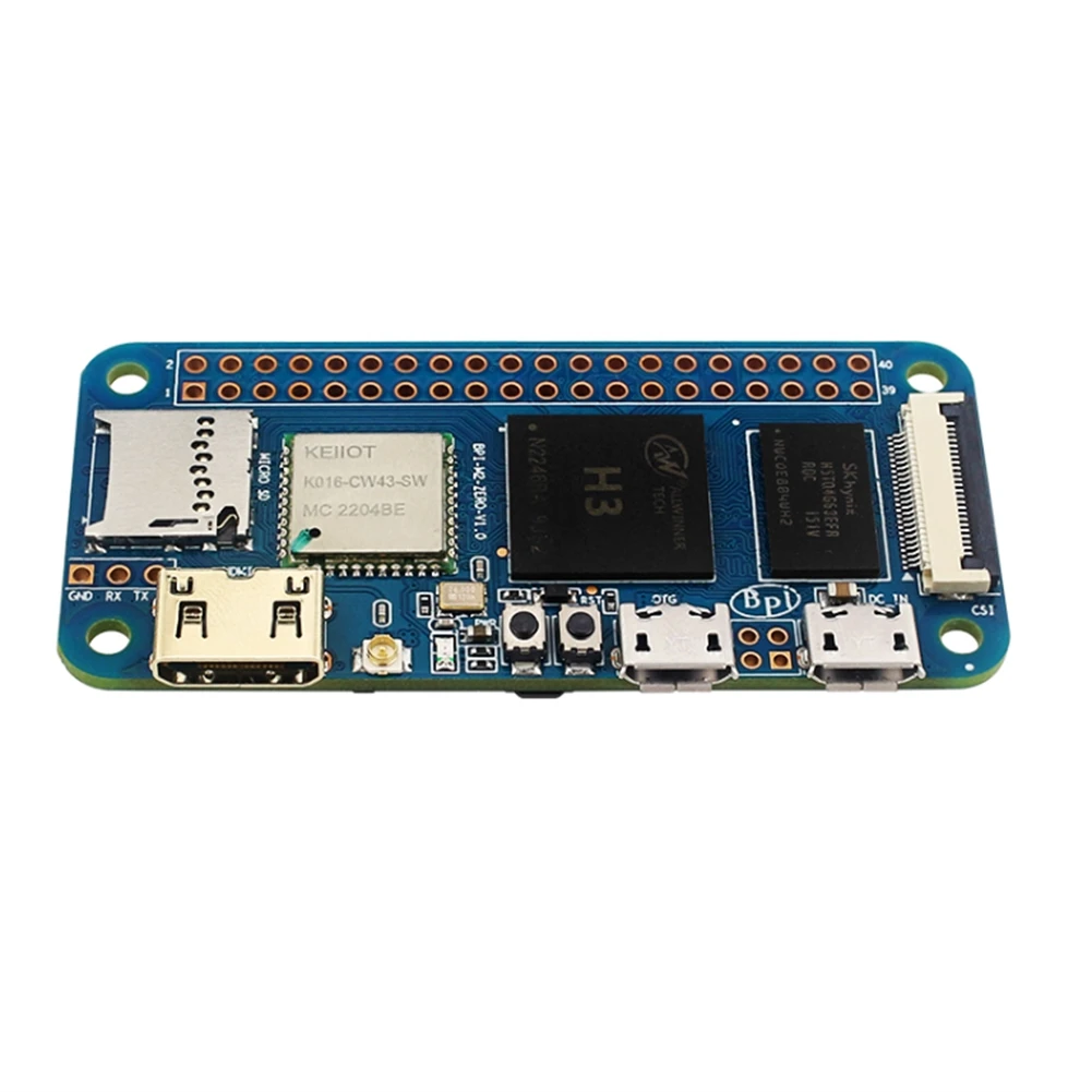 Плата разработки Banana Pi M2 Zero BPI-M2 Zero Alliwnner H3 Quad Core Cortex-A7 (Type C)
Плата разработки Banana Pi M2 Zero BPI-M2 Zero Alliwnner H3 Quad Core Cortex-A7 (Type C)