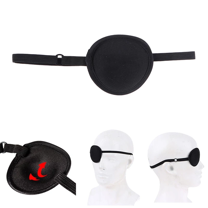 Unisex Black Pirate Eye Patch Single Eye Patch Eyepatch One Eye Washable Adjustable Concave Eye Patch Kid Pirate Cosplay Costume
Unisex Black Pirate Eye Patch Single Eye Patch Eyepatch One Eye Washable Adjustable Concave Eye Patch Kid Pirate Cosplay Costume