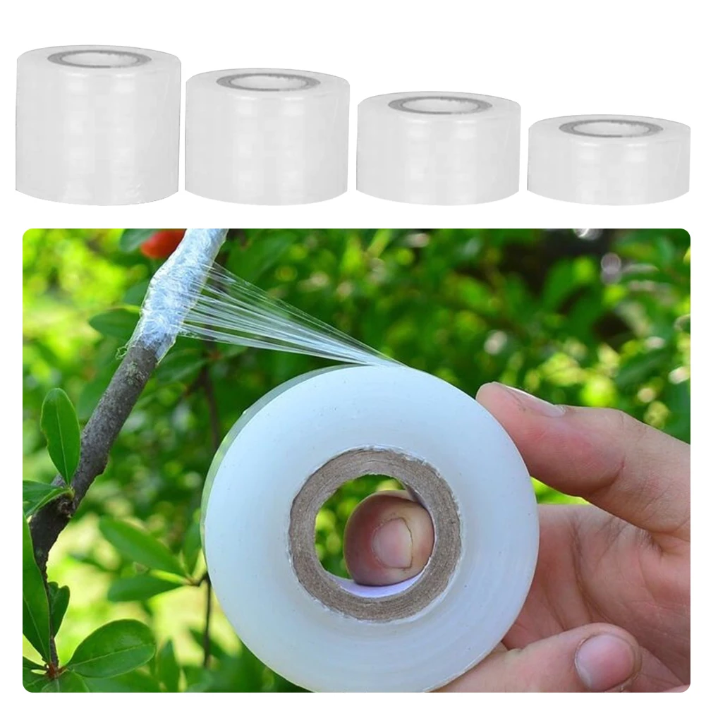 100M/Roll Nursery Grafting Tape Roll Stretchable Self-adhesive Degradable White Grafting Tape Plant Tie Tape Grafting Film Band
100M/Roll Nursery Grafting Tape Roll Stretchable Self-adhesive Degradable White Grafting Tape Plant Tie Tape Grafting Film Band