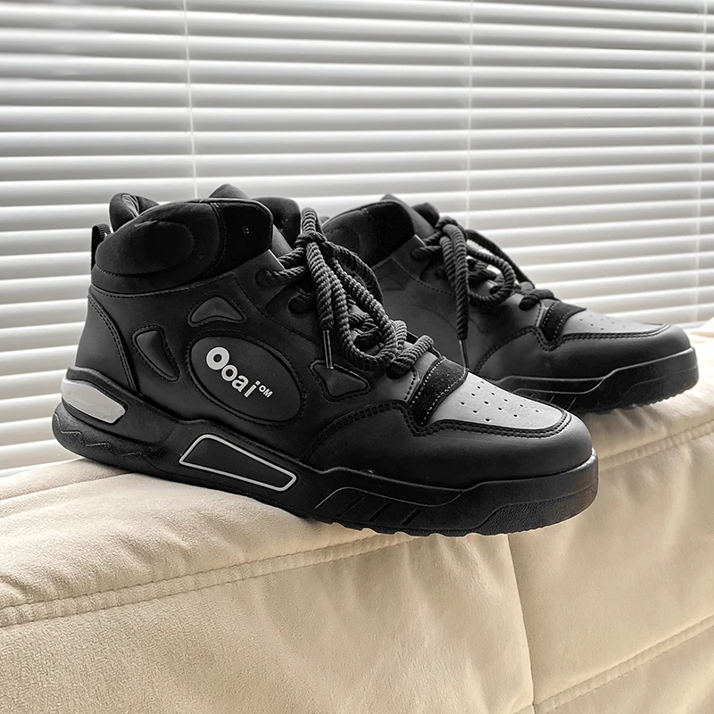 Men Ankle Boots Round Toe Thick Bottom High Top Flexible Shoes Anti-slip Waterproof Trendy All-match Spring and Autumn Main Push
Men Ankle Boots Round Toe Thick Bottom High Top Flexible Shoes Anti-slip Waterproof Trendy All-match Spring and Autumn Main Push