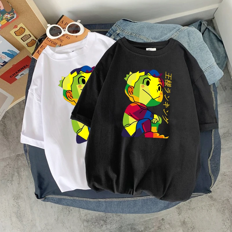 Ranking Of Kings Japan Anime T-Shirts Men's Women Casual Hip Hop Tee Shirt Cotton Harajuku Y2K Men Clothing Tops Summer 2022
Ranking Of Kings Japan Anime T-Shirts Men's Women Casual Hip Hop Tee Shirt Cotton Harajuku Y2K Men Clothing Tops Summer 2022