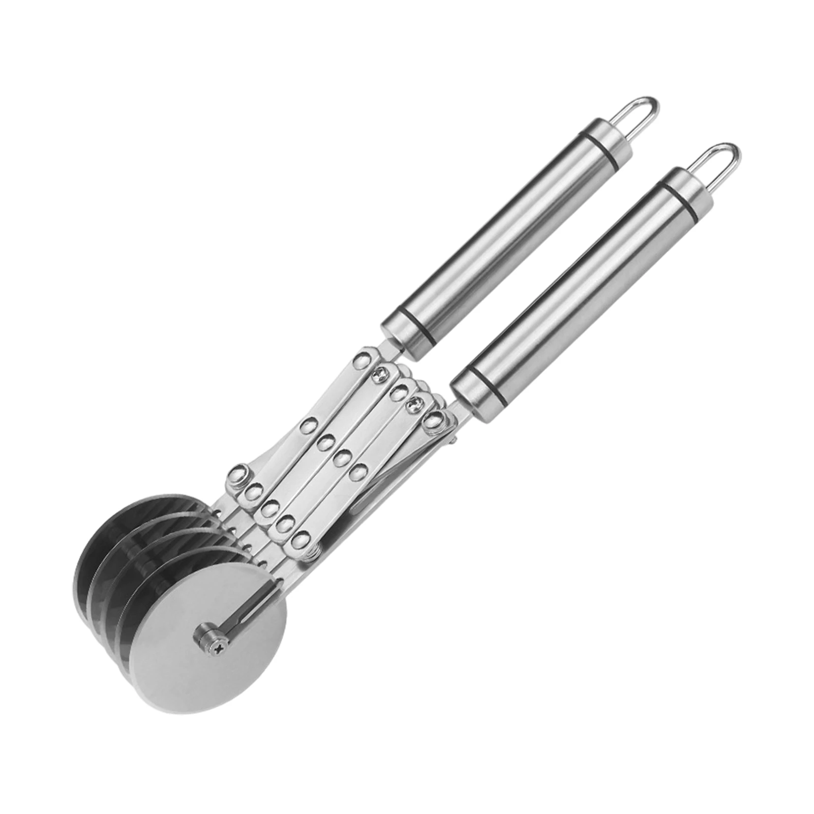 Pastry Cutter 5 Wheel Expandable Dough Cutter With Handle Adjustable Stainless Steel Pizza Slicer Multi-round Noodle Cutter
Pastry Cutter 5 Wheel Expandable Dough Cutter With Handle Adjustable Stainless Steel Pizza Slicer Multi-round Noodle Cutter