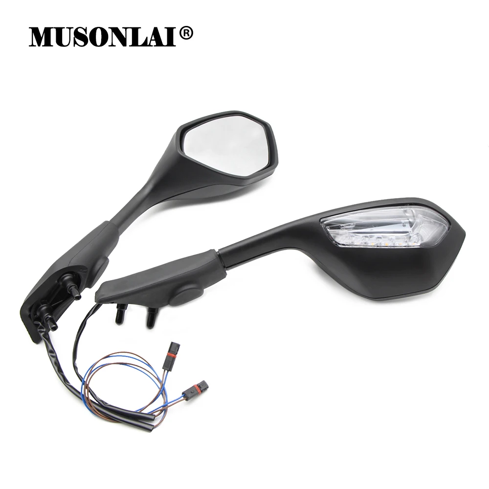 Зеркала заднего вида для мотоцикла, боковые зеркала со светодиодными указателями поворота для BMW S1000RR K67 2019-2024 M1000RR K66 2021 2022 2023 2024
Зеркала заднего вида для мотоцикла, боковые зеркала со светодиодными указателями поворота для BMW S1000RR K67 2019-2024 M1000RR K66 2021 2022 2023 2024