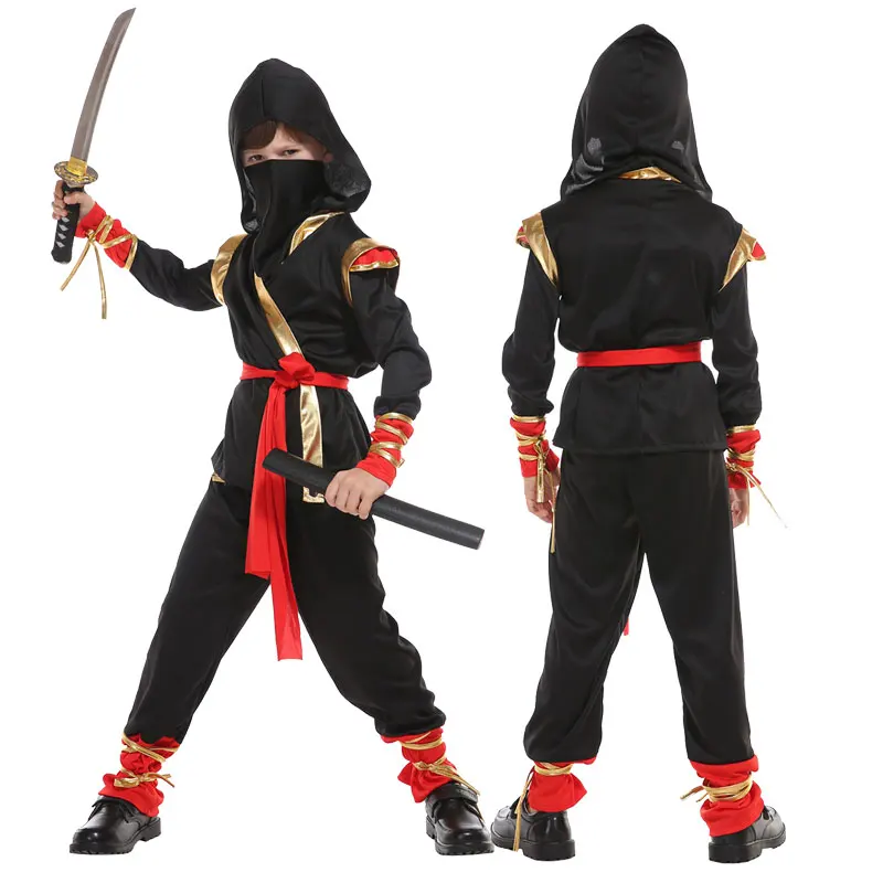 Children Ninja Costume Kids Japan Anime Cosplay Costumes Halloween Warrior Ninja Jumpsuits Suit Stage Performance Outfits
Children Ninja Costume Kids Japan Anime Cosplay Costumes Halloween Warrior Ninja Jumpsuits Suit Stage Performance Outfits