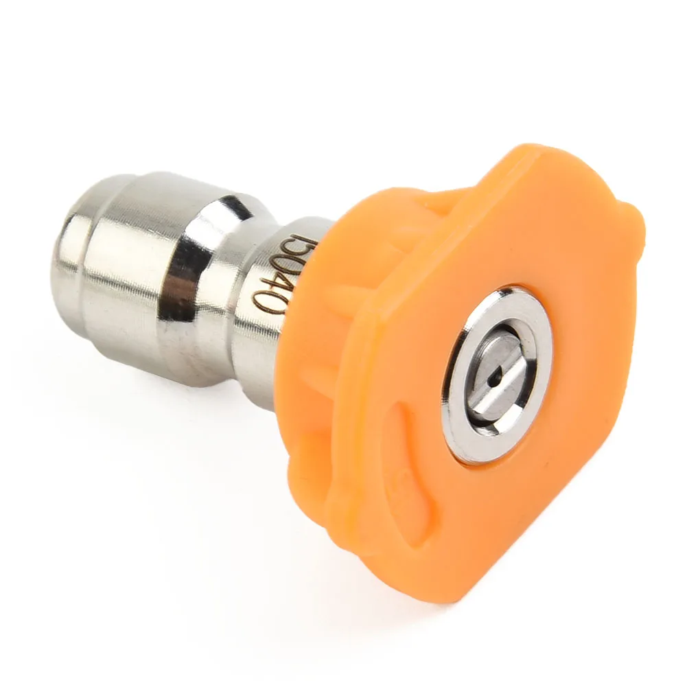 Pressure Washer Spray Nozzle Tips 0 15 25 40 Degree Multiple Degree Quick Connector Quick Release High Quality
Pressure Washer Spray Nozzle Tips 0 15 25 40 Degree Multiple Degree Quick Connector Quick Release High Quality