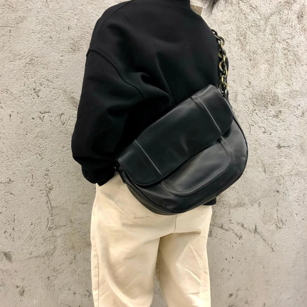Big Chain Genuine Leather Crossbody Tote Fashion Large Capacity Messenger Shoulder Soft Women's Bags
Big Chain Genuine Leather Crossbody Tote Fashion Large Capacity Messenger Shoulder Soft Women's Bags