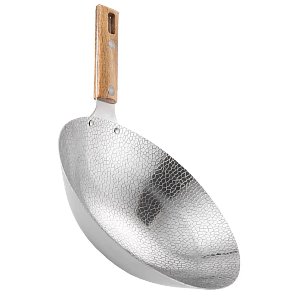 Household Frying Wok Pan Convenient Vegetable Fry Wok Restaurant Stainless Steel Frying Wok
Household Frying Wok Pan Convenient Vegetable Fry Wok Restaurant Stainless Steel Frying Wok