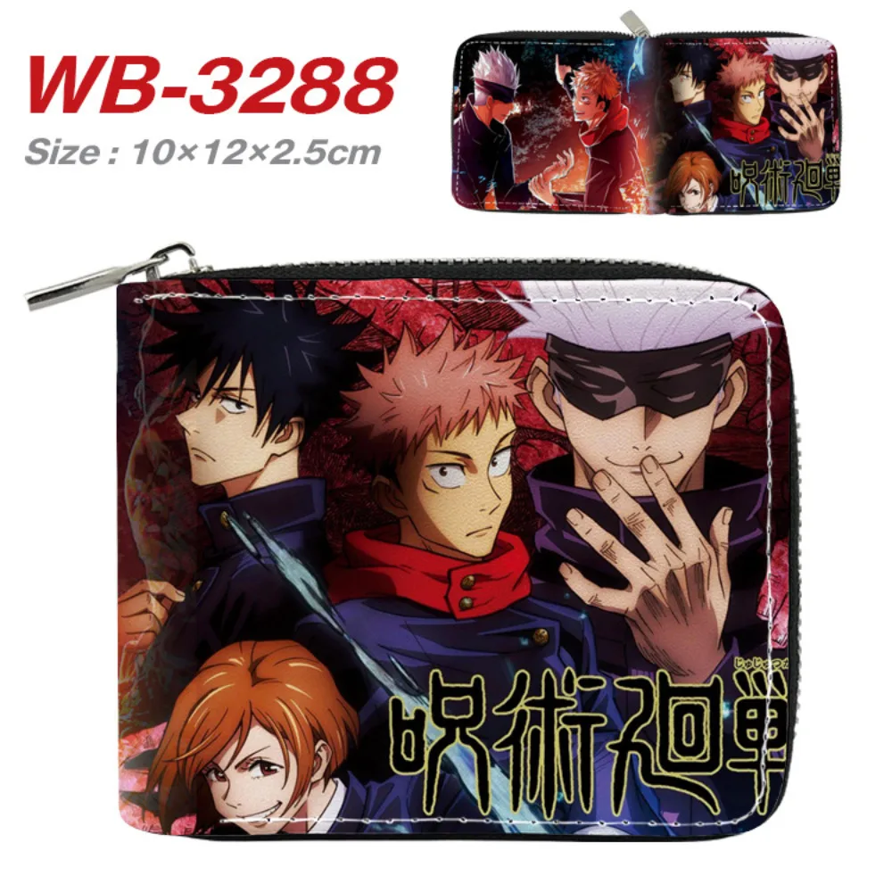 Jujutsu Kaisen Anime Pu Wallet Coin Pocket Photo Credit Card Holder Teenager Burse Casual Cartoon Zipper Short Purses Gifts
Jujutsu Kaisen Anime Pu Wallet Coin Pocket Photo Credit Card Holder Teenager Burse Casual Cartoon Zipper Short Purses Gifts