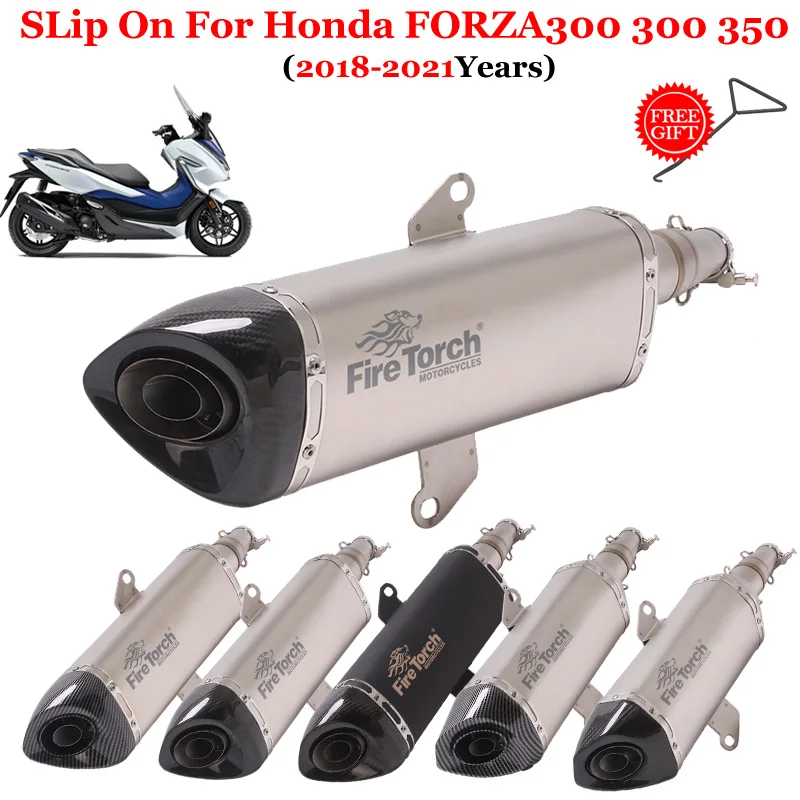 Slip On For Honda Forza 300 350 Forza300 2018-2020 Motorcycle Exhaust Escape Moto System Modify Middle Llink Pipe 51mm Muffler
Slip On For Honda Forza 300 350 Forza300 2018-2020 Motorcycle Exhaust Escape Moto System Modify Middle Llink Pipe 51mm Muffler