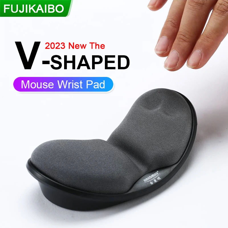 Wrist Mouse Pad V-shaped Wrist Support Protection Hand Rest For Office Laptop Computer Gaming Ergonomic Mouse Memory Cotton Rest
Wrist Mouse Pad V-shaped Wrist Support Protection Hand Rest For Office Laptop Computer Gaming Ergonomic Mouse Memory Cotton Rest