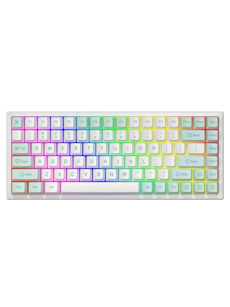 3 Modes Keycool Y84 RGB Hotswap Mechanical Keyboard 2.4g Wireless Bluetooth 5.0 PBT Keycap
3 Modes Keycool Y84 RGB Hotswap Mechanical Keyboard 2.4g Wireless Bluetooth 5.0 PBT Keycap