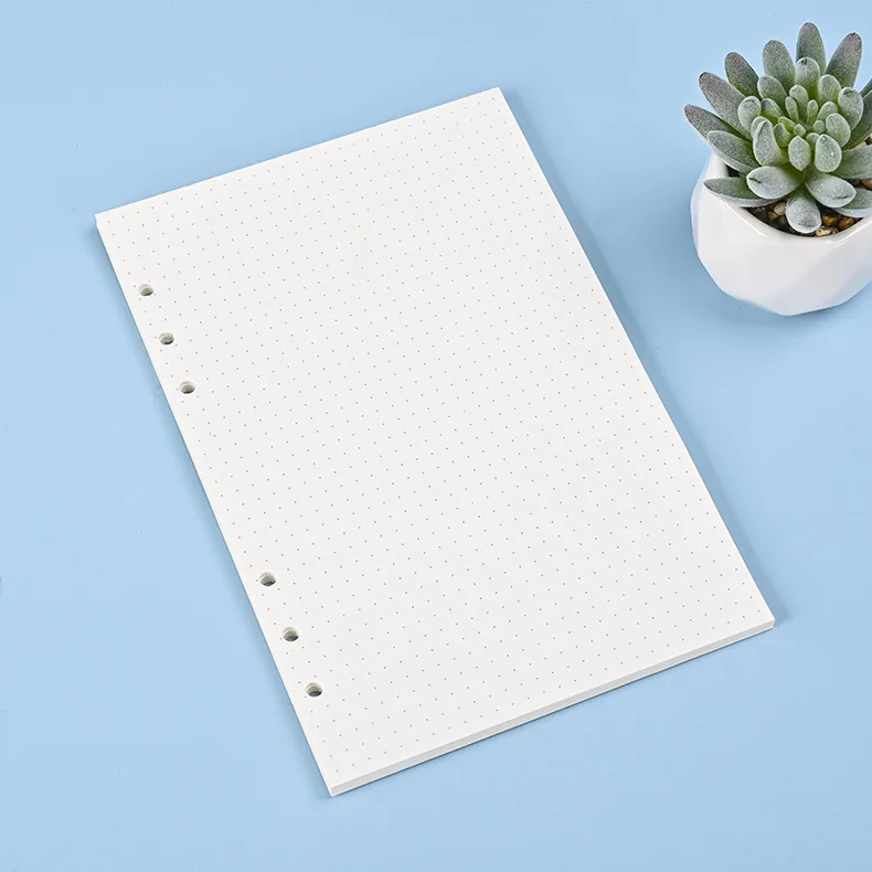 Сменные листы для блокнота Coliky A6 A5 линия точечная сетка
Сменные листы для блокнота Coliky A6 A5 линия точечная сетка