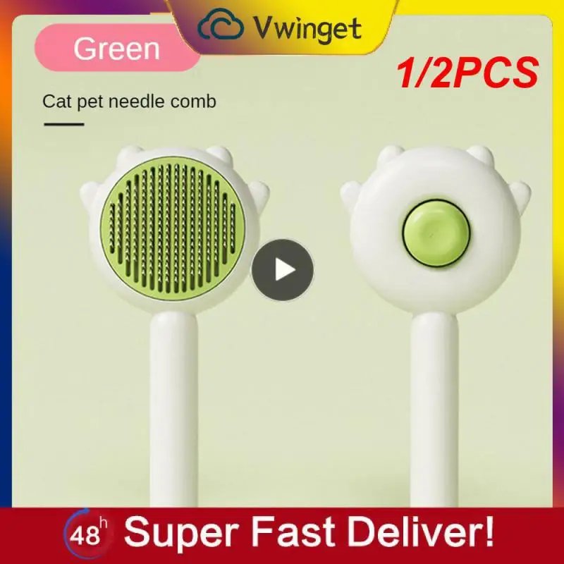 1/2 шт., расческа для собак и кошек, из нержавеющей стали
1/2 шт., расческа для собак и кошек, из нержавеющей стали