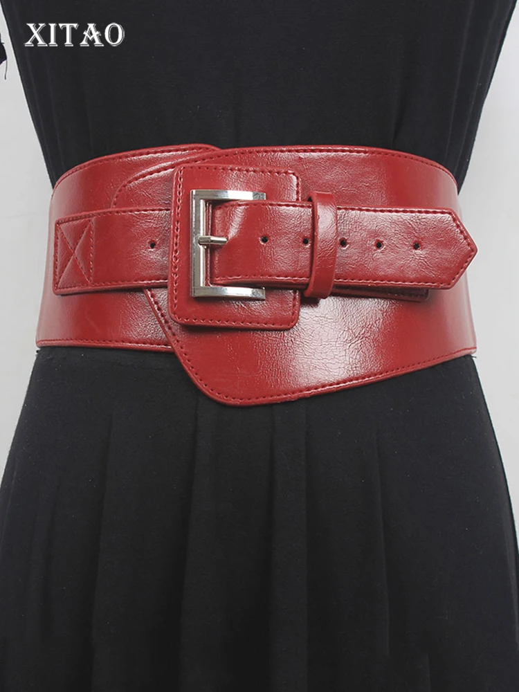 XITAO Fashion Solid Color Cummerbunds Elastic Force Wide Belt Simplicity Personality All-match Women Decoration Girdle DMJ1038
XITAO Fashion Solid Color Cummerbunds Elastic Force Wide Belt Simplicity Personality All-match Women Decoration Girdle DMJ1038