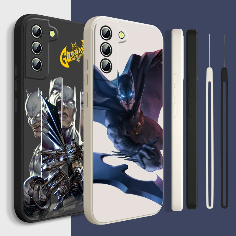 Batman Superhero Cool Phone Case For Samsung Galaxy S23 S22 S21 S20 FE Ultra Plus S10 Lite 5G Liquid Rope Funda Cover
Batman Superhero Cool Phone Case For Samsung Galaxy S23 S22 S21 S20 FE Ultra Plus S10 Lite 5G Liquid Rope Funda Cover
