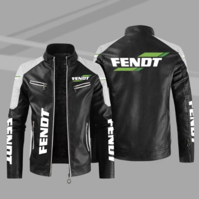 Мужские зимние кожаные куртки с логотипом FENDT, повседневное пальто, Мужская модная мотоциклетная куртка, пальто, Мужская теплая флисовая приталенная верхняя одежда
Мужские зимние кожаные куртки с логотипом FENDT, повседневное пальто, Мужская модная мотоциклетная куртка, пальто, Мужская теплая флисовая приталенная верхняя одежда