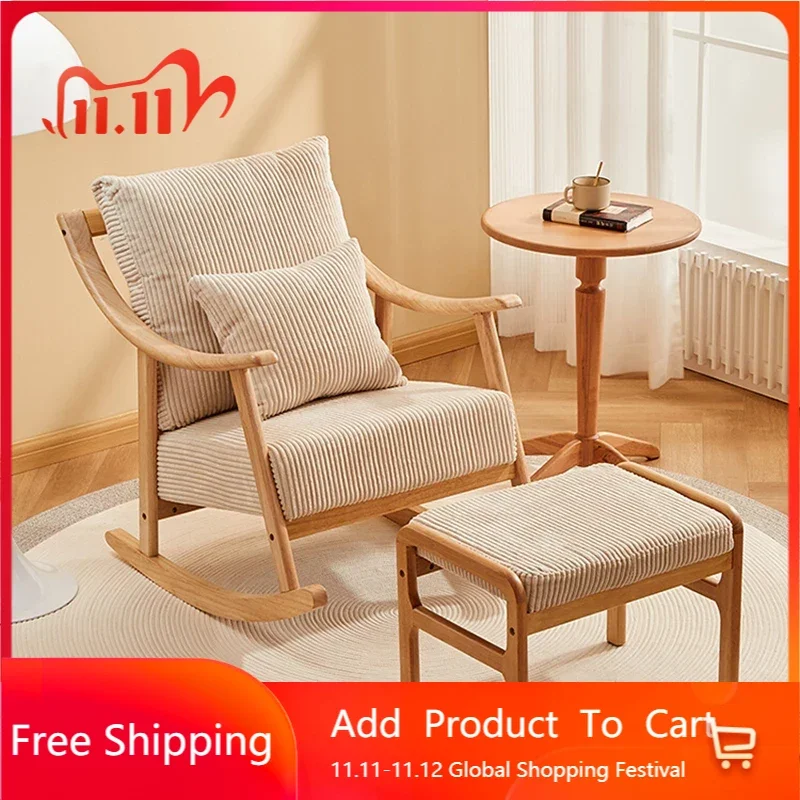 Wood Living Room Chairs Nordic Mobile Rocking Arm Swing Accent Design Comfy Chairs Meditation Sillon Individual Modern Furniture
Wood Living Room Chairs Nordic Mobile Rocking Arm Swing Accent Design Comfy Chairs Meditation Sillon Individual Modern Furniture