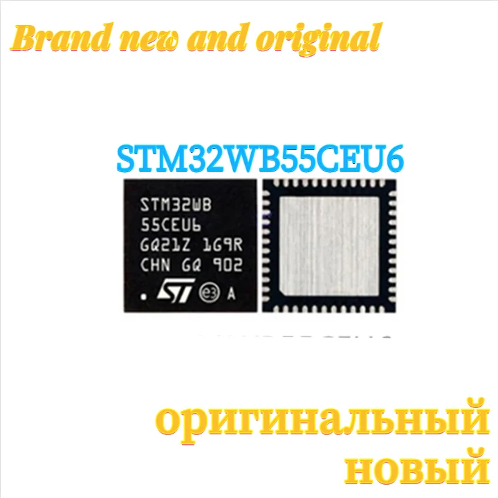 Новая и оригинальная плата управления источником питания STM32WB55CEU6, компоненты для ремонта платы чипа, интегральная схема
Новая и оригинальная плата управления источником питания STM32WB55CEU6, компоненты для ремонта платы чипа, интегральная схема
