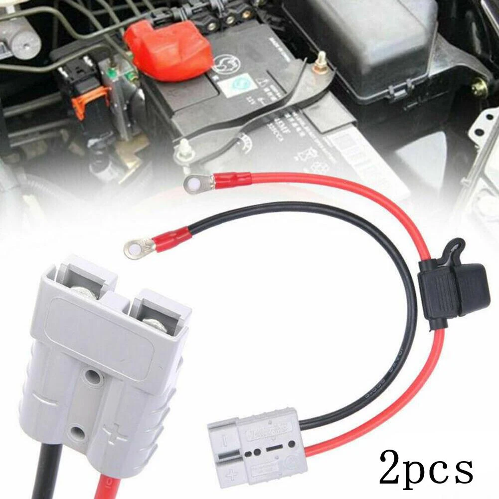 AndersonPlug Lead To Lug M8 Terminal Battery Charging Connector Cable Kit 10AWG 50Amp Waterproof Extension Cable 300mm
AndersonPlug Lead To Lug M8 Terminal Battery Charging Connector Cable Kit 10AWG 50Amp Waterproof Extension Cable 300mm