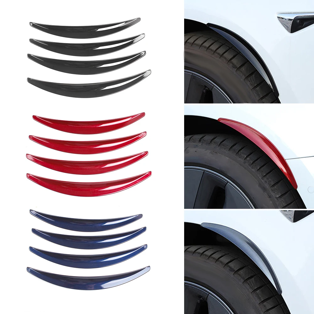4Pcs Car ABS Splash Guard Mudguard Waterproof Wheel Eyebrow Front Rear Mud Flaps for Tesla Model 3 Car Accessories
4Pcs Car ABS Splash Guard Mudguard Waterproof Wheel Eyebrow Front Rear Mud Flaps for Tesla Model 3 Car Accessories