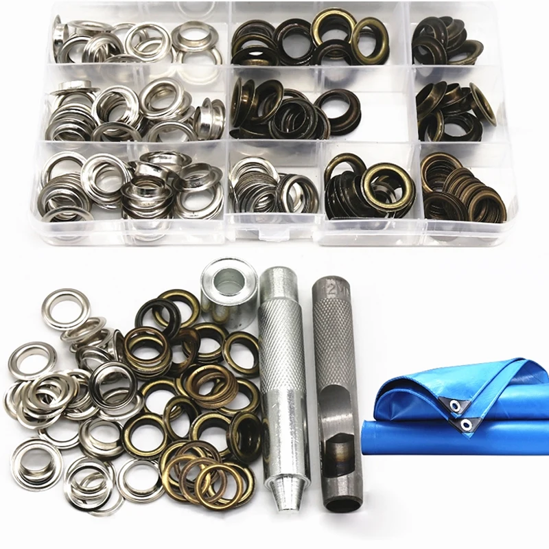 100 Sets 12mm Metal Eyelet Buckle + Installation Tools High Quality Shoe Eye Tag Air Eye Buttons DIY Handmade Buttons
100 Sets 12mm Metal Eyelet Buckle + Installation Tools High Quality Shoe Eye Tag Air Eye Buttons DIY Handmade Buttons