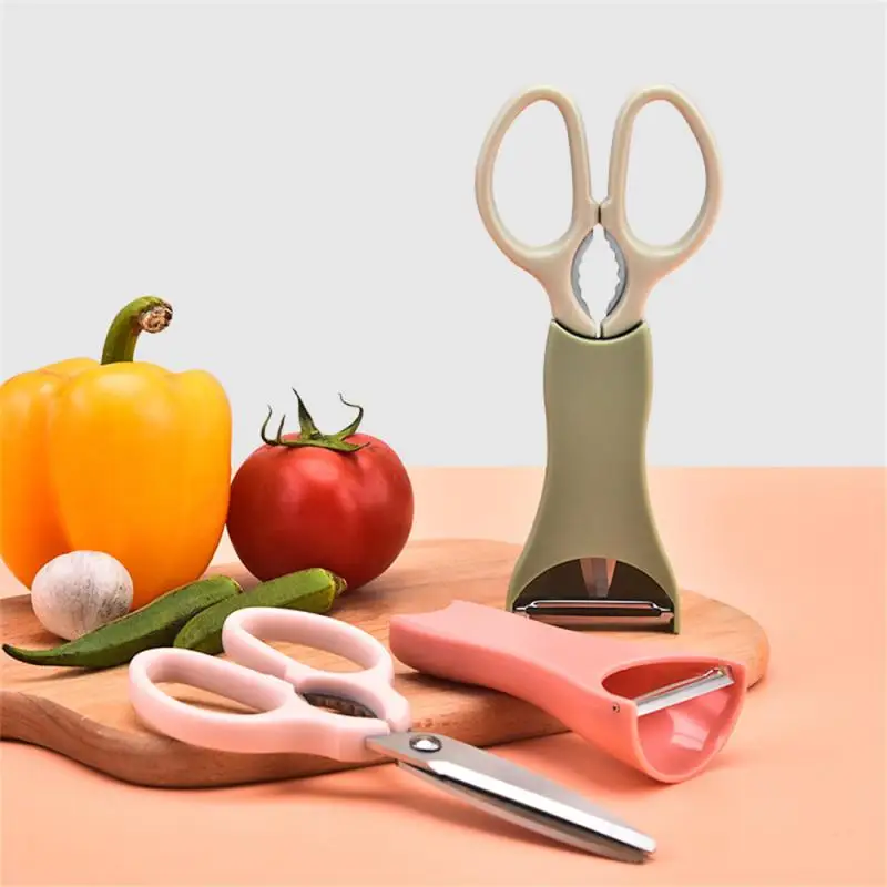 Stainless Steel Scissors Kitchen Scissors Melon Planer Two-in-One Household Grater Food Cutter Two-piece Kitchen Scissors
Stainless Steel Scissors Kitchen Scissors Melon Planer Two-in-One Household Grater Food Cutter Two-piece Kitchen Scissors