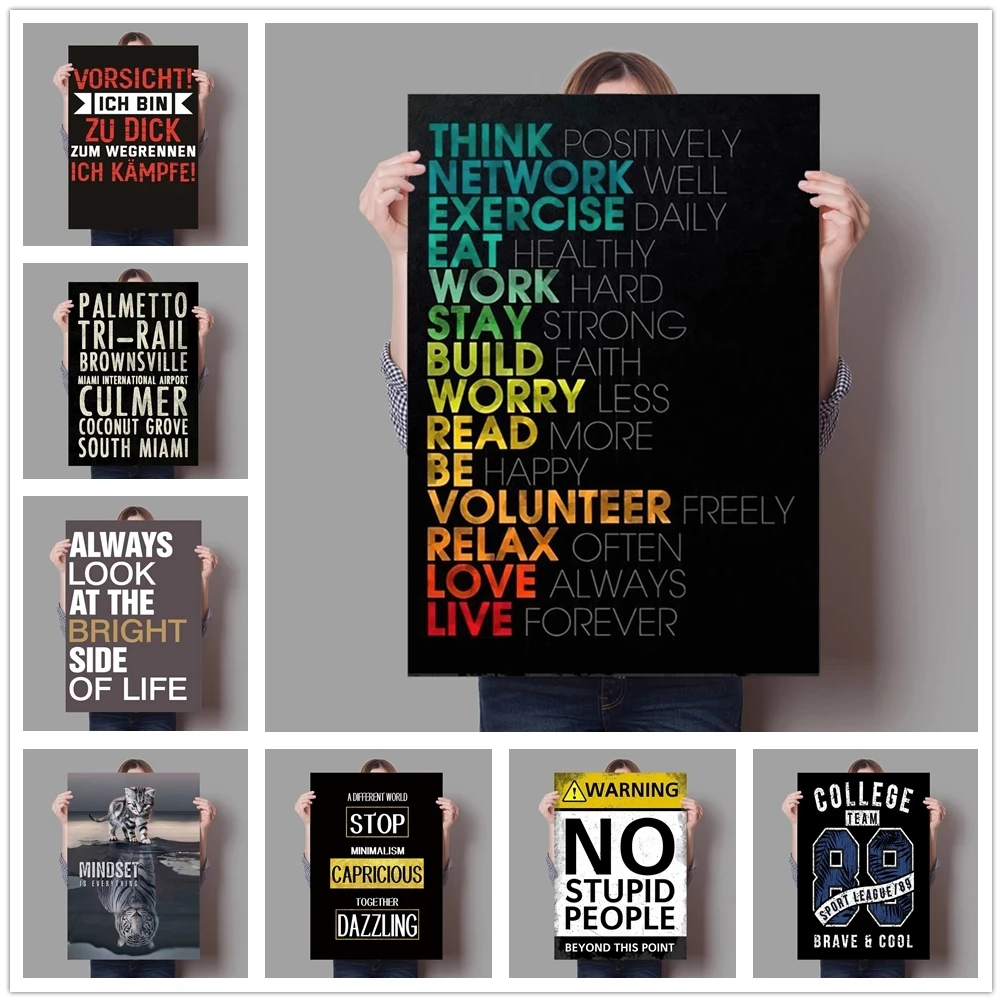 Canvas Print Motivational Phrases Picture Wall Art Inspiring Words Paintings Home Decor Module Poster For Living Room No Frame
Canvas Print Motivational Phrases Picture Wall Art Inspiring Words Paintings Home Decor Module Poster For Living Room No Frame