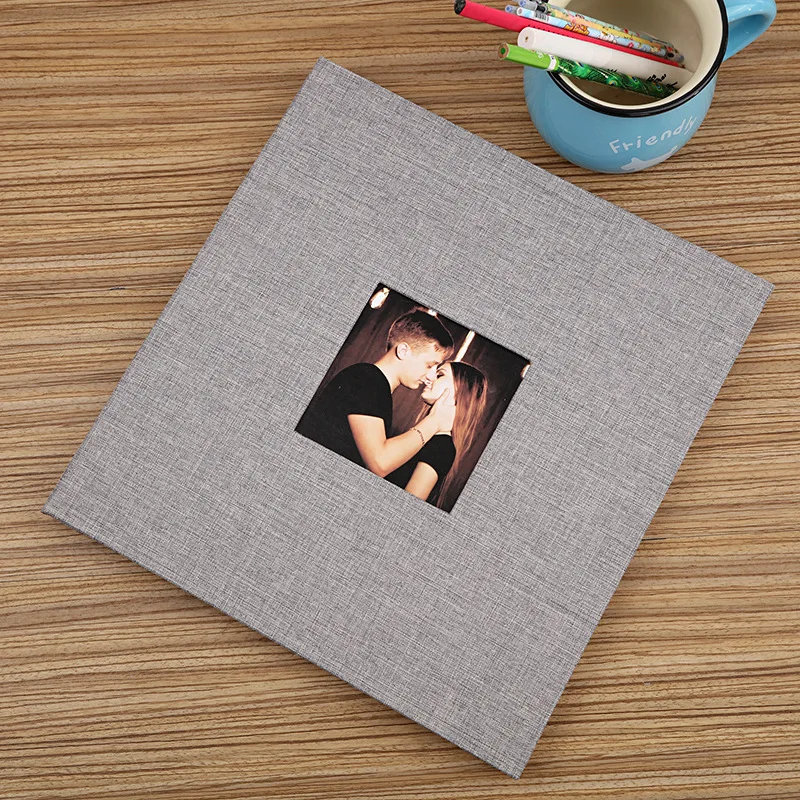 16 inch 20 page linen self-adhesive photo album diy antique wedding photo scrapbook album memory classic photo album
16 inch 20 page linen self-adhesive photo album diy antique wedding photo scrapbook album memory classic photo album