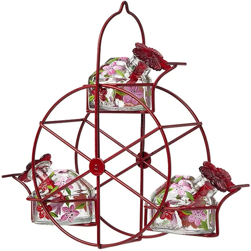 Ferris Wheel Bird Feeder, Wild Bird Feeders,Creative Birds Food Storage Tool Outdoor Garden Courtyard Decoration 
Ferris Wheel Bird Feeder, Wild Bird Feeders,Creative Birds Food Storage Tool Outdoor Garden Courtyard Decoration