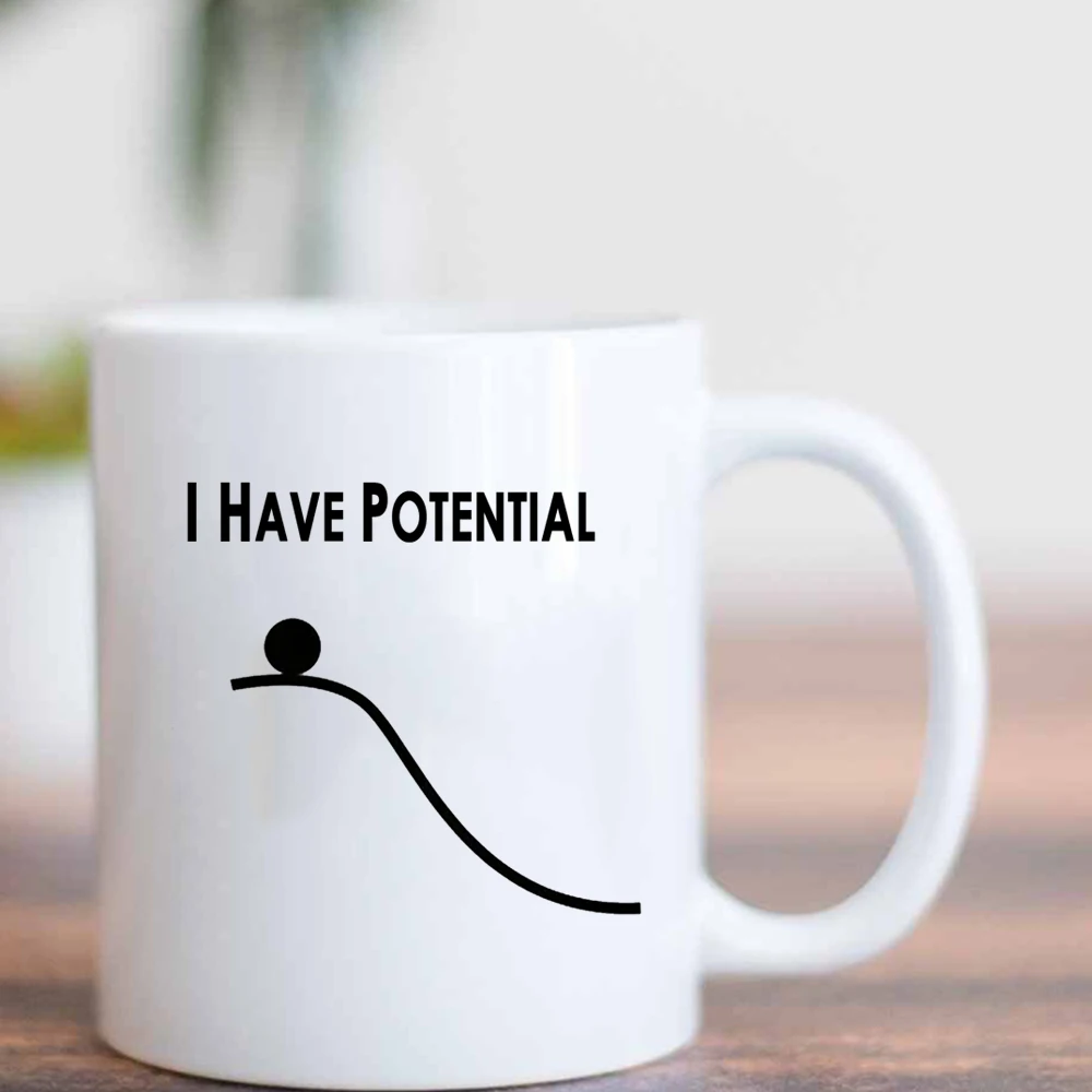 I Have Potential Mug 11oz Funny ceramic Home Milk cup Kids Birthday Gift friends Gifts Coffee Mug
I Have Potential Mug 11oz Funny ceramic Home Milk cup Kids Birthday Gift friends Gifts Coffee Mug