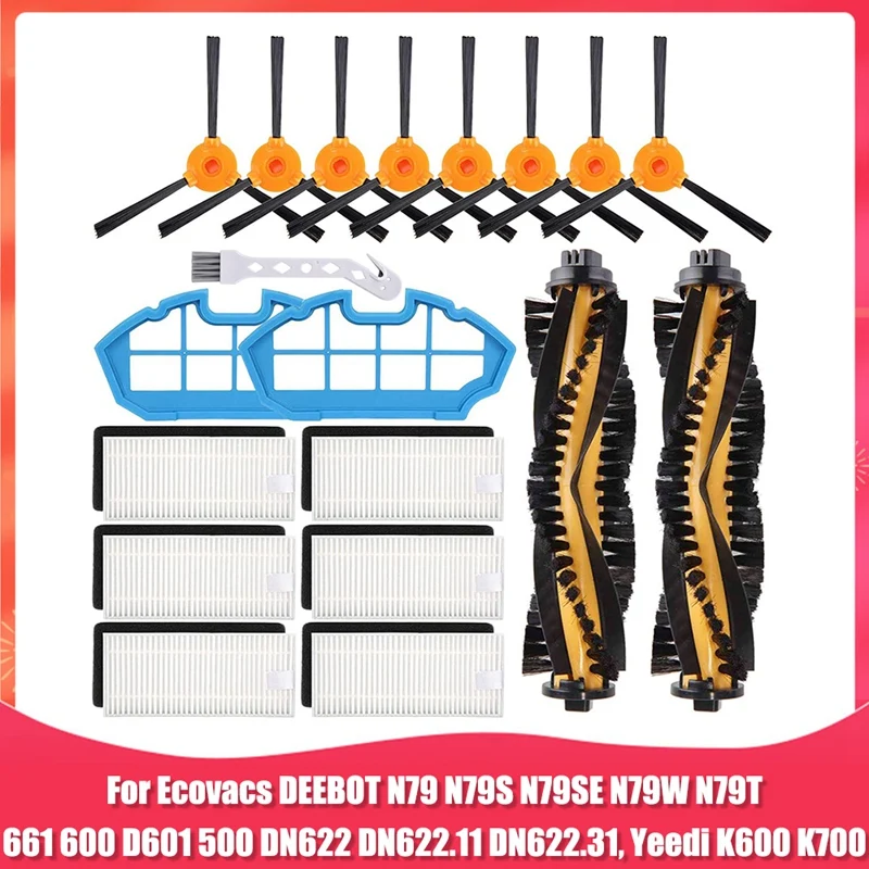 Replacement Accessories Kit For Ecovacs Deebot N79S N79 N79SE N79T N79W DN622 DN622.11 DN622.31 Robot Vacuum Cleaner
Replacement Accessories Kit For Ecovacs Deebot N79S N79 N79SE N79T N79W DN622 DN622.11 DN622.31 Robot Vacuum Cleaner