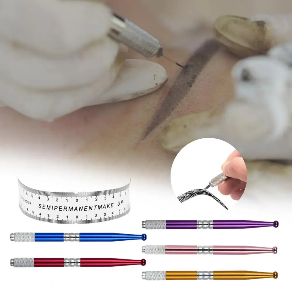 1 Set Premium Eyebrow Makeup Tattoo Balance Tool Brow Tattoo Pencil Multifunctional Tattooing Practice
1 Set Premium Eyebrow Makeup Tattoo Balance Tool Brow Tattoo Pencil Multifunctional Tattooing Practice