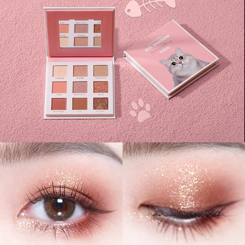4/9 Color Matte Eyeshadow Palette Diamond Glitter Waterproof Pigmented Eye Shadow Palette New Animal Flower Eyeshadow Gift
4/9 Color Matte Eyeshadow Palette Diamond Glitter Waterproof Pigmented Eye Shadow Palette New Animal Flower Eyeshadow Gift