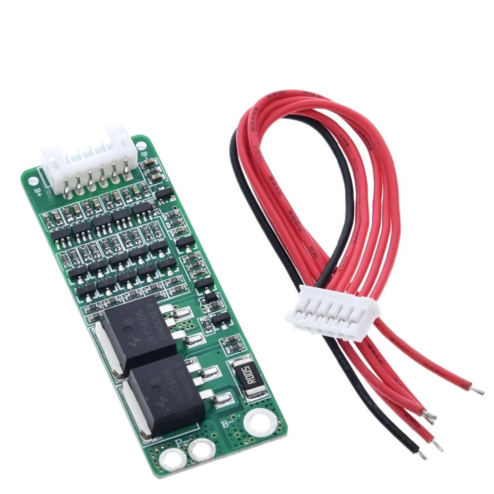 5S 15A Li-ion Lithium Battery BMS Charging Protection Board Protection Circuit For 5-String 15A Lithium Ion Battery
5S 15A Li-ion Lithium Battery BMS Charging Protection Board Protection Circuit For 5-String 15A Lithium Ion Battery