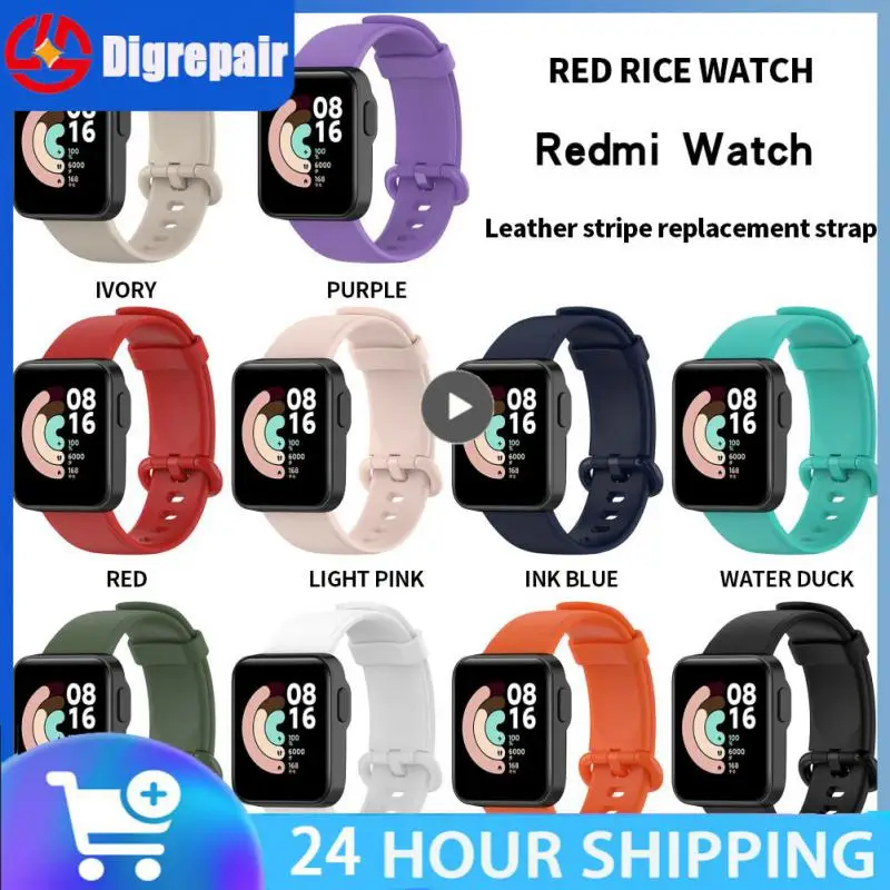 Waterproof Watch Band Multi-color For Mi Watch Silica Wristband Sweat Proof For Mi Watch Lite/ Redmi Watch
Waterproof Watch Band Multi-color For Mi Watch Silica Wristband Sweat Proof For Mi Watch Lite/ Redmi Watch