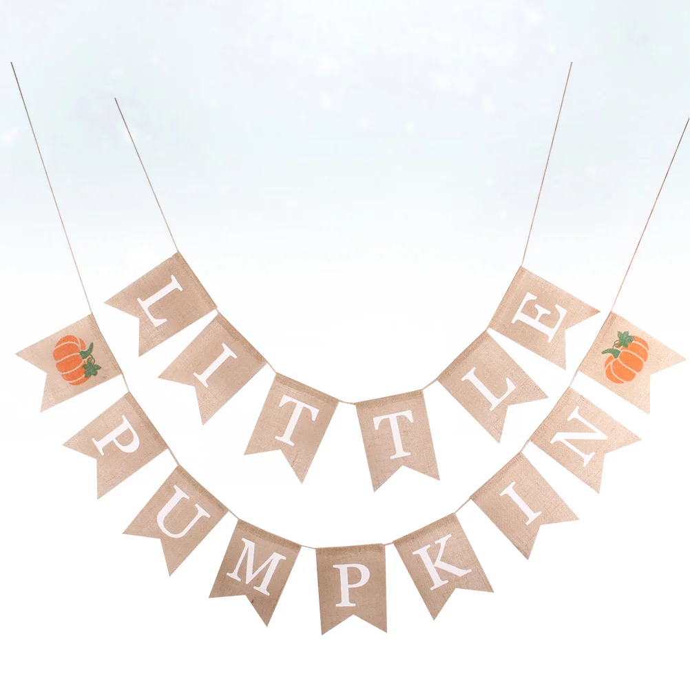 1pc Banner Pumpkin Linen Creative Party Supplies Banner Burgee for Thanksgiving
1pc Banner Pumpkin Linen Creative Party Supplies Banner Burgee for Thanksgiving