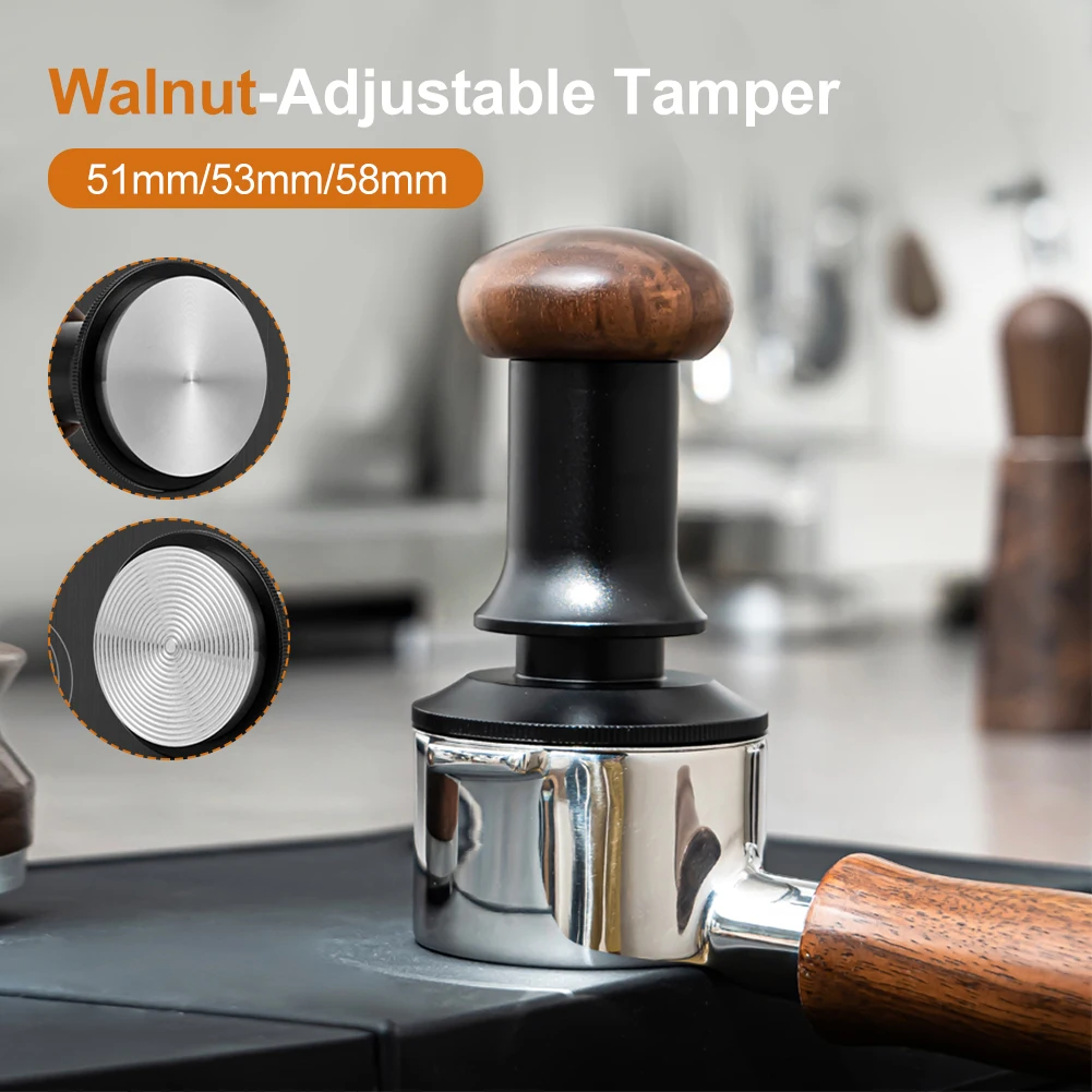 51mm/53mm/58mm Espresso Coffee Tamper Stainless Steel Calibrated Powder Tamper 30lbs Spring-Loaded Coffee Tamper Barista Tool
51mm/53mm/58mm Espresso Coffee Tamper Stainless Steel Calibrated Powder Tamper 30lbs Spring-Loaded Coffee Tamper Barista Tool