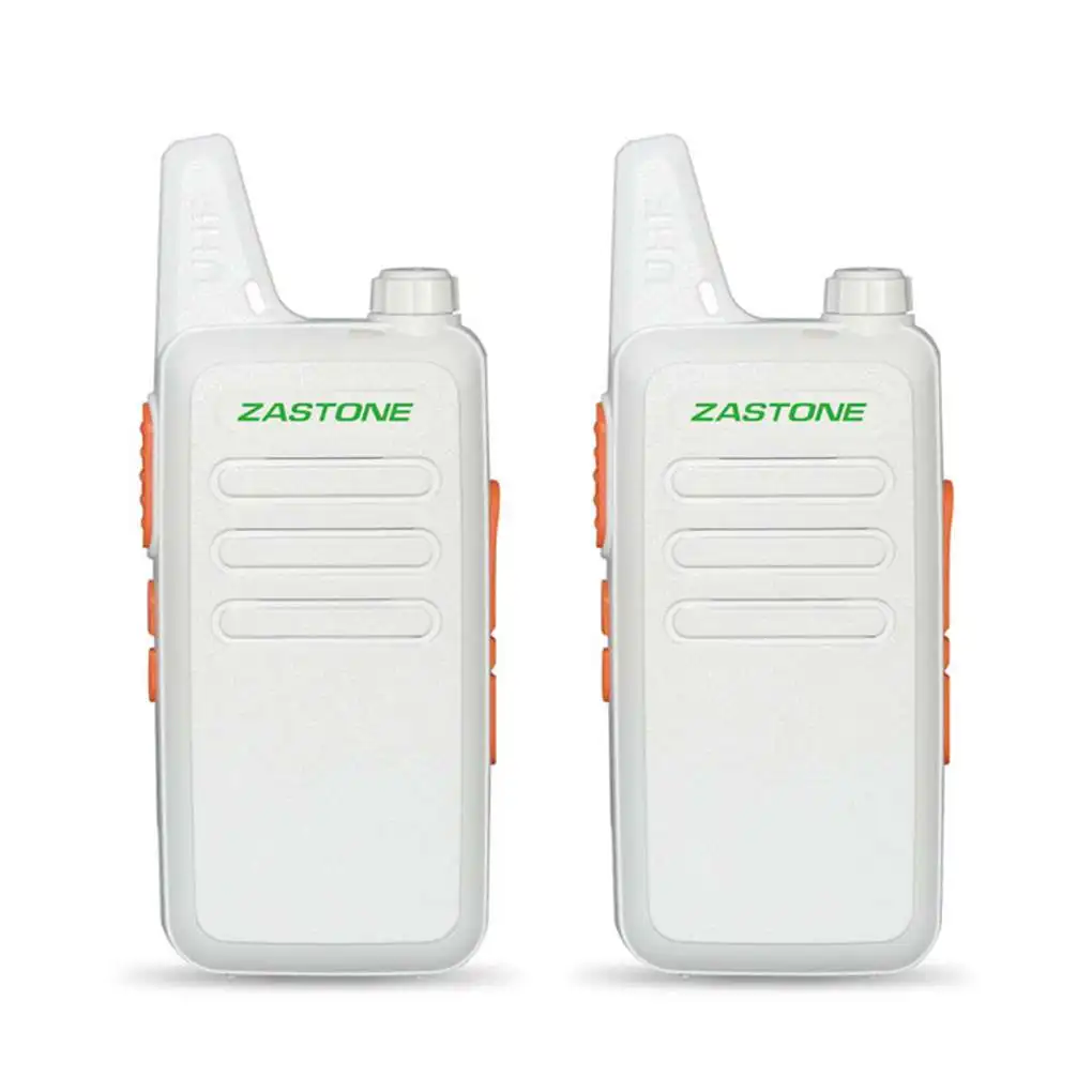 ZASTONE X6 Mini Walkie Talkie UHF 400-470Mhz 16 Channels Two Way Radio Handheld Intercom
ZASTONE X6 Mini Walkie Talkie UHF 400-470Mhz 16 Channels Two Way Radio Handheld Intercom