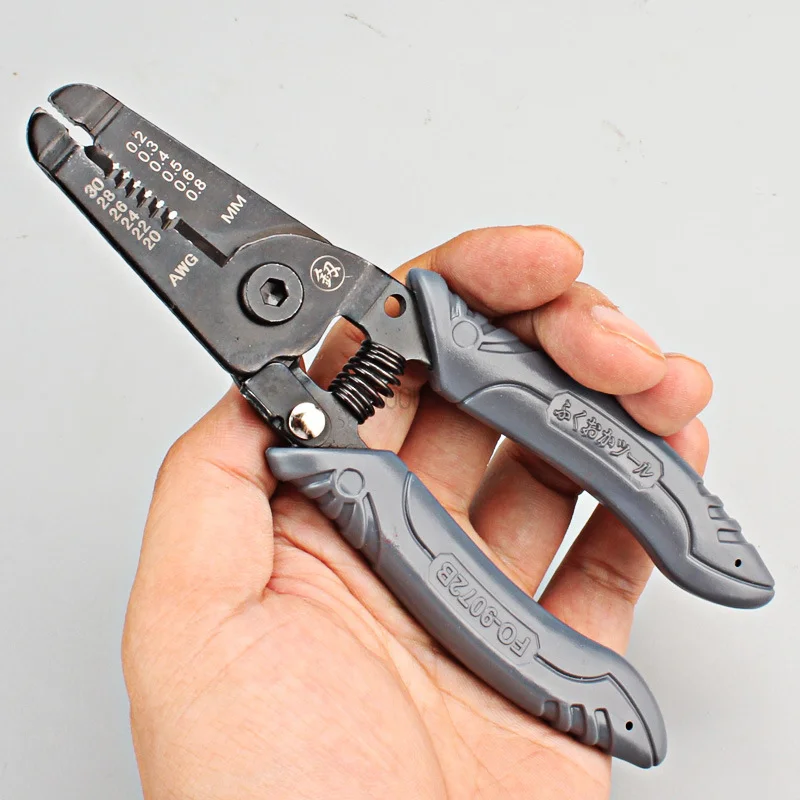 0.2-0.8mm Stripping Cutting Wire Japanese Wire Stripper Without Damaging Wire Core High Carbon Steel Electrician Manual Tools
0.2-0.8mm Stripping Cutting Wire Japanese Wire Stripper Without Damaging Wire Core High Carbon Steel Electrician Manual Tools