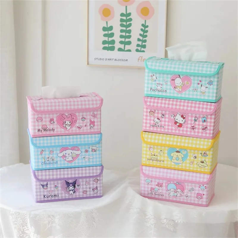 Cinnamoroll Sanrio Cartoon Kawaii Anime My Melody Cute Cartoon Folding Kuromi Pom Purin Girl Heart Pachacco Tissue Box Girl Toy
Cinnamoroll Sanrio Cartoon Kawaii Anime My Melody Cute Cartoon Folding Kuromi Pom Purin Girl Heart Pachacco Tissue Box Girl Toy