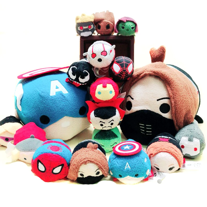Disney Marvel Avengers Tsum Tsum Loki Venom Ironman Spiderman Winter Soilder Hulk Dr. Strange Stuffed Plush Toys Dolls Gifts 
Disney Marvel Avengers Tsum Tsum Loki Venom Ironman Spiderman Winter Soilder Hulk Dr. Strange Stuffed Plush Toys Dolls Gifts