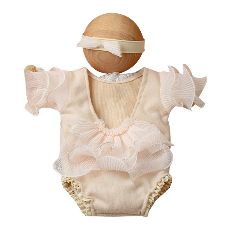 Baby Photo Costume Hairband Short Sleeve Jumpsuits Newborn Photo Props One-Piece Romper Headband Skin-Friendly Outfit
Baby Photo Costume Hairband Short Sleeve Jumpsuits Newborn Photo Props One-Piece Romper Headband Skin-Friendly Outfit