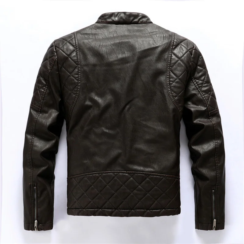 

Мужские Куртки из искусственной кожи, мужские осенние мотоциклетные куртки на молнии из искусственной кожи, верхняя одежда, Зимние флисовые теплые ветровки, 2022