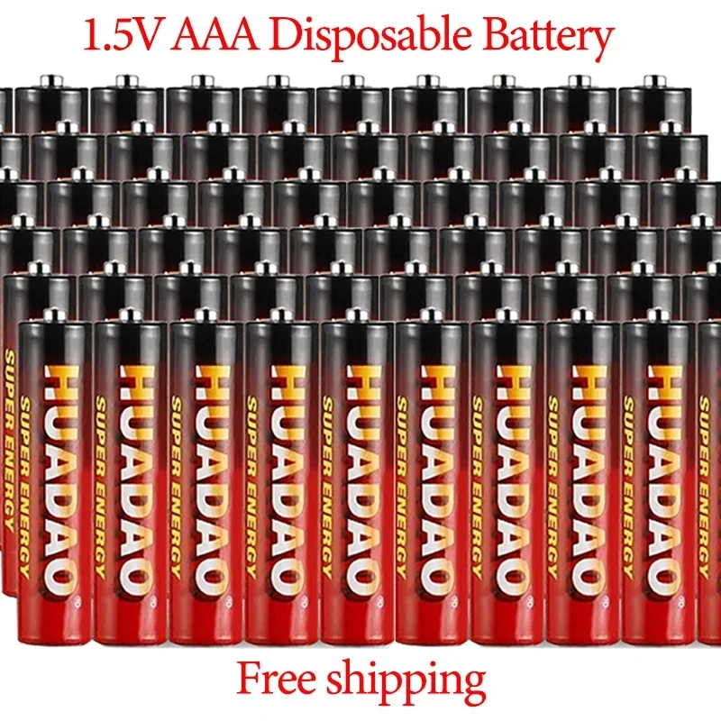 Free Shipping AAABattery 1.5V AAA Disposable Alkaline Dry Battery for LED Light Toys Mp3 CameraFlashShaverCDPlayerWireless Mouse
Free Shipping AAABattery 1.5V AAA Disposable Alkaline Dry Battery for LED Light Toys Mp3 CameraFlashShaverCDPlayerWireless Mouse