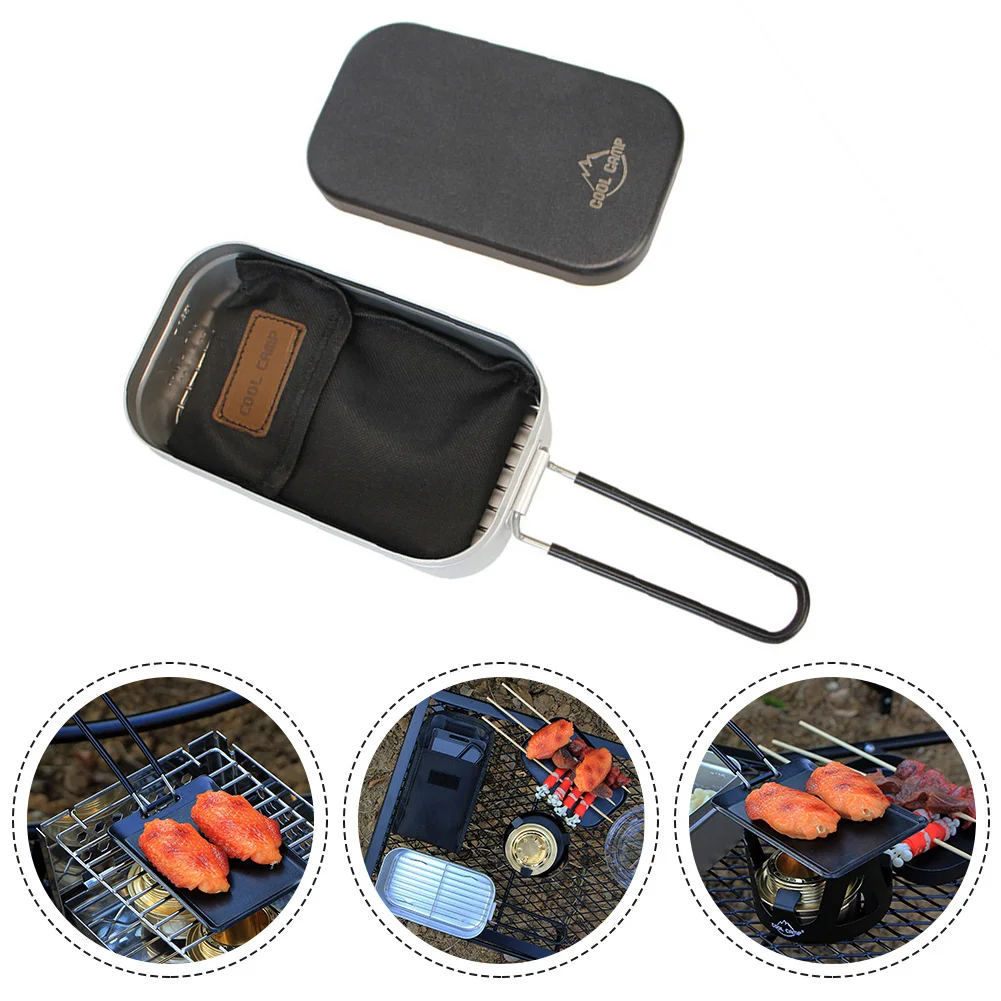 Nonstick BBQ Grill Pan Frying Pan With Outdoor Camping Cookware Picnic Cookware Camping Equipments Accessories Outdoor Tools
Nonstick BBQ Grill Pan Frying Pan With Outdoor Camping Cookware Picnic Cookware Camping Equipments Accessories Outdoor Tools