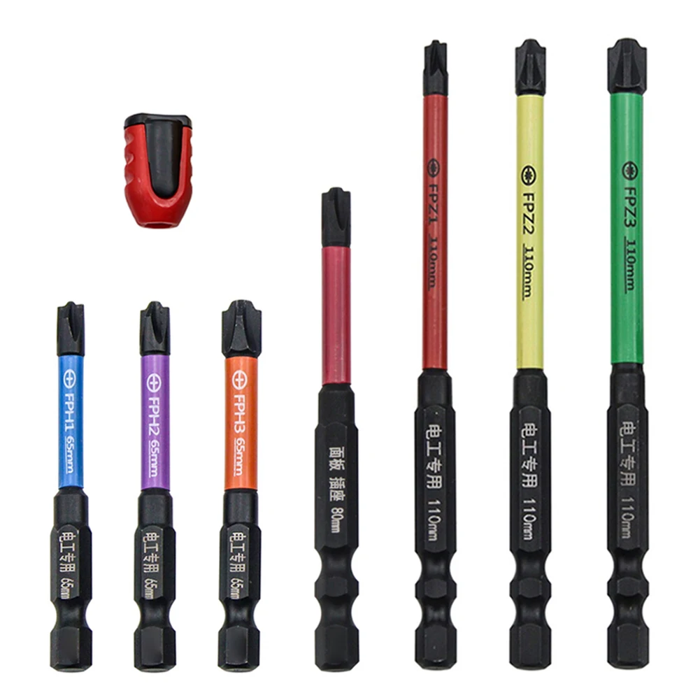 Magnetic Special Slotted Cross Screwdriver Bit For Electrician FPH FPZ 65-110mm For Socket Switch Electrician Power Tool
Magnetic Special Slotted Cross Screwdriver Bit For Electrician FPH FPZ 65-110mm For Socket Switch Electrician Power Tool