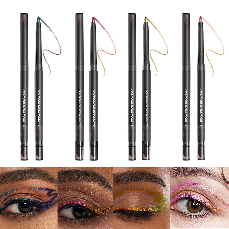Colorful Chameleon Eyeliner Gel Pen Metallic Luster Waterproof Long-lasting Colorful Colorful eyeliner Pen 4 Colors Optional
Colorful Chameleon Eyeliner Gel Pen Metallic Luster Waterproof Long-lasting Colorful Colorful eyeliner Pen 4 Colors Optional