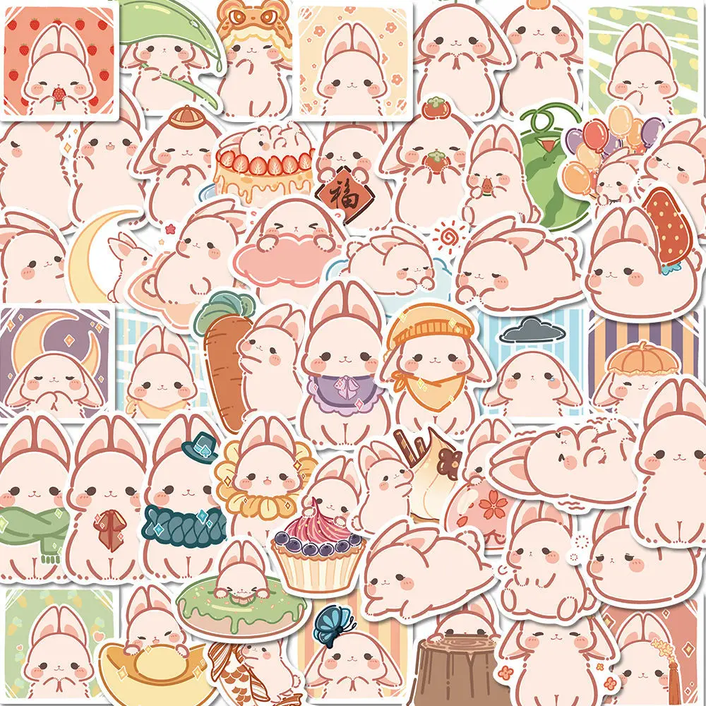 50Pcs cute rabbit sticker Refrigerator Phone Tablet Cup Computer Luggage Laptop iPad stationery personalized stationery stickers
50Pcs cute rabbit sticker Refrigerator Phone Tablet Cup Computer Luggage Laptop iPad stationery personalized stationery stickers